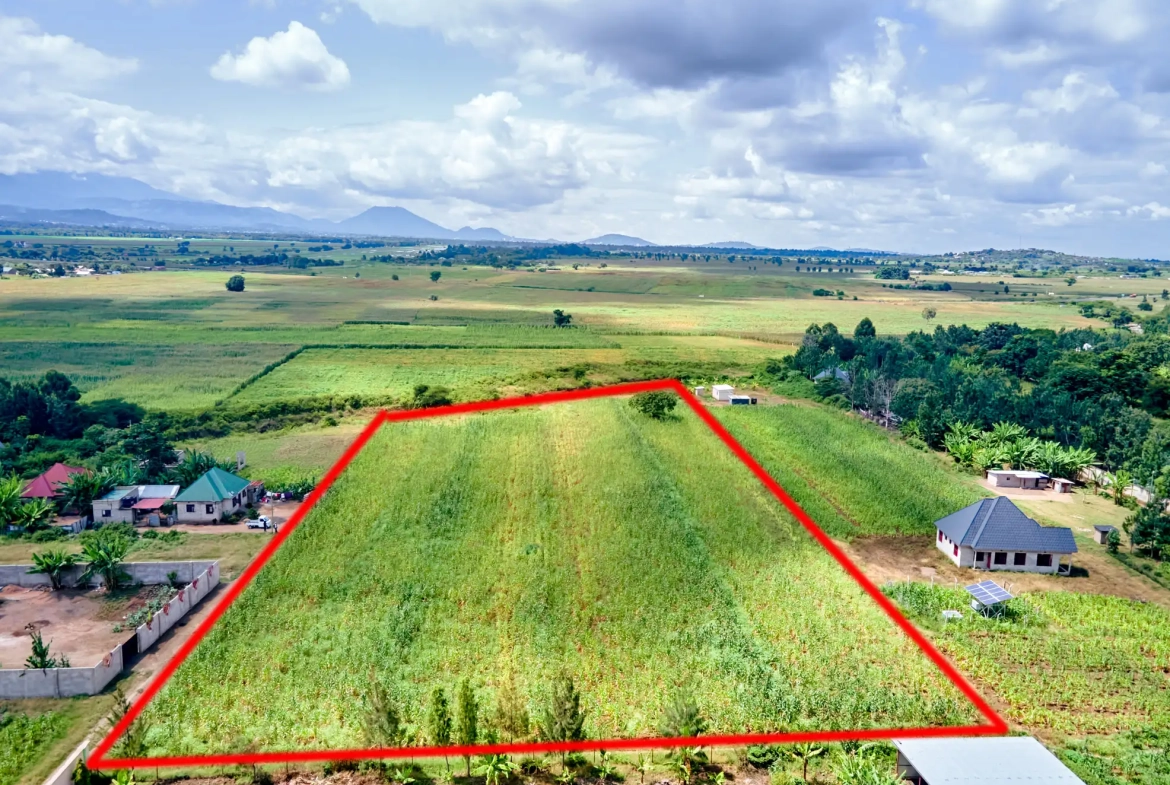 3.5 Acres Prime Land for Sale in Mateves, Arusha – Near Arusha Airport & AFCON Stadium