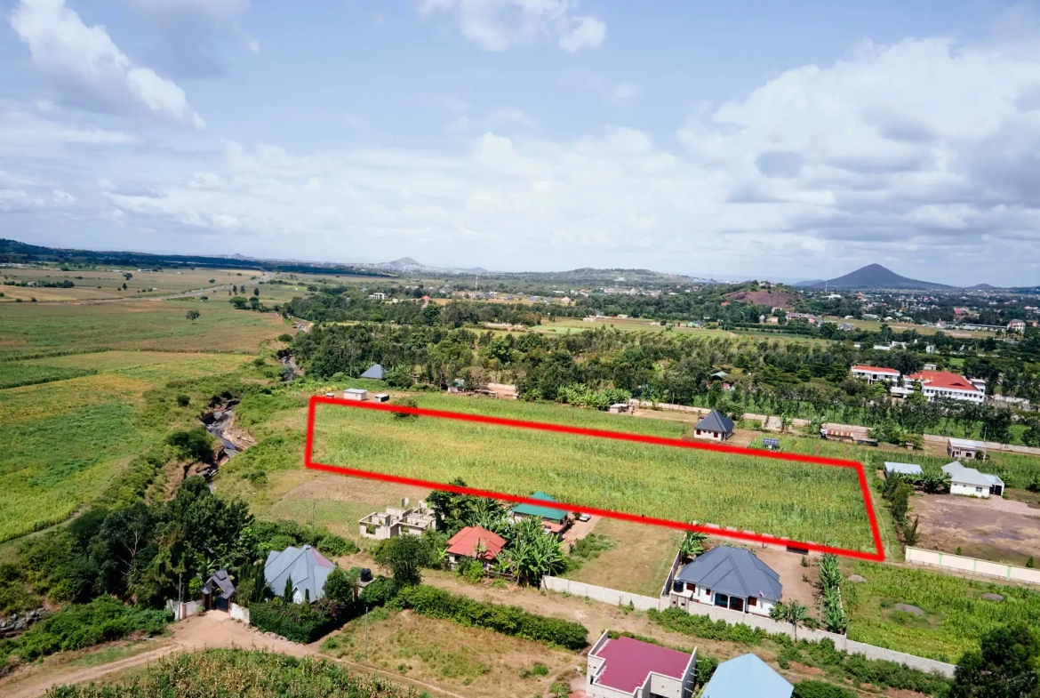 3.5 Acres Prime Land for Sale in Mateves, Arusha – Near Arusha Airport & AFCON Stadium