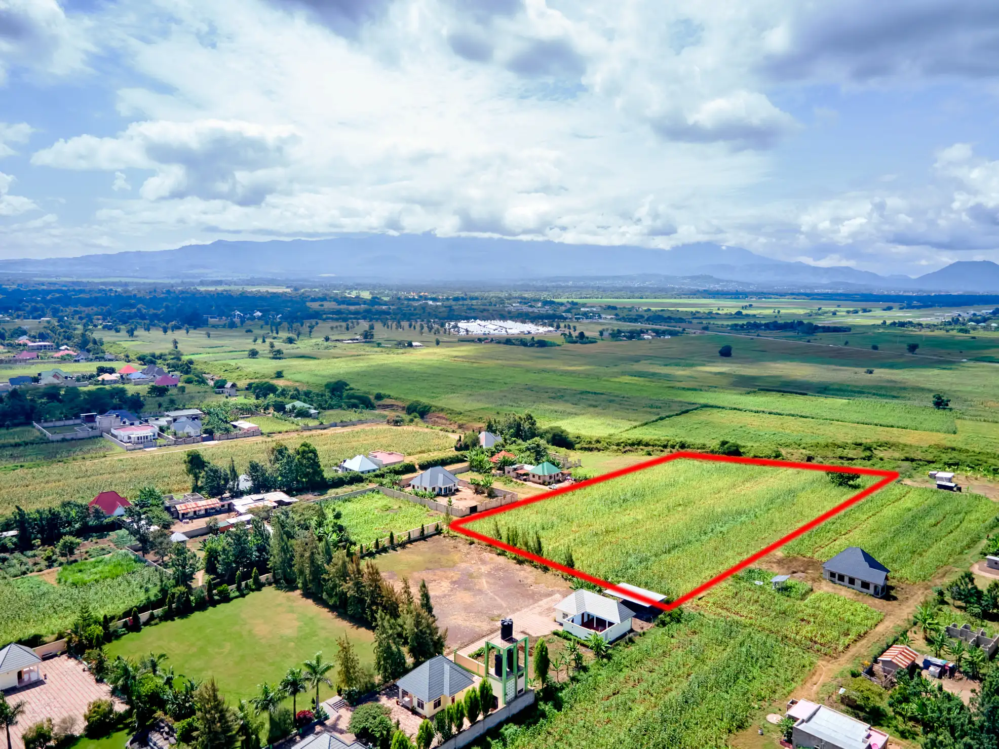 5 acre plot for sale at Mateves -Arusha. Near Arusha Airport and AFCON Stadium